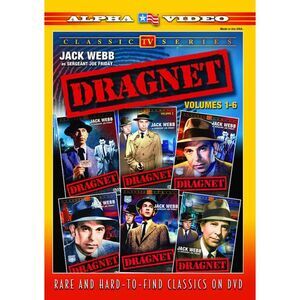 Dragnet Volumes 1-6  DVD